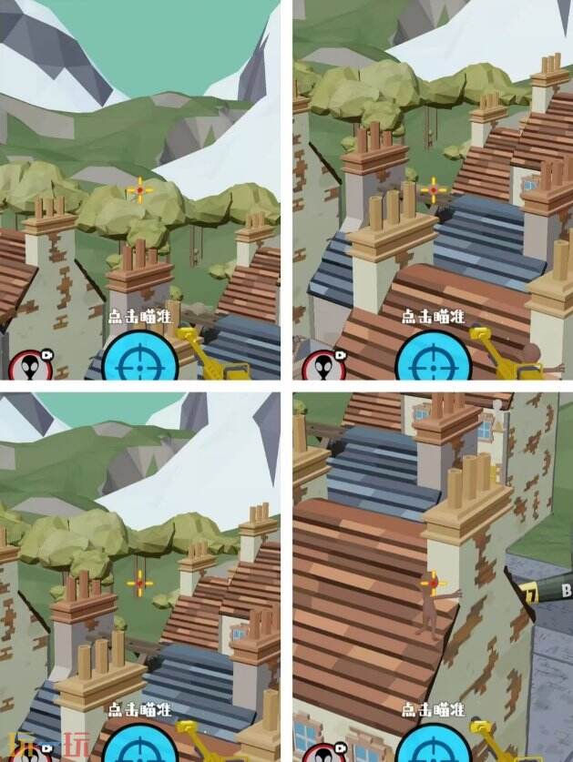 狙击外星人第44关怎么过 第四十四关小镇废墟详细图文攻略