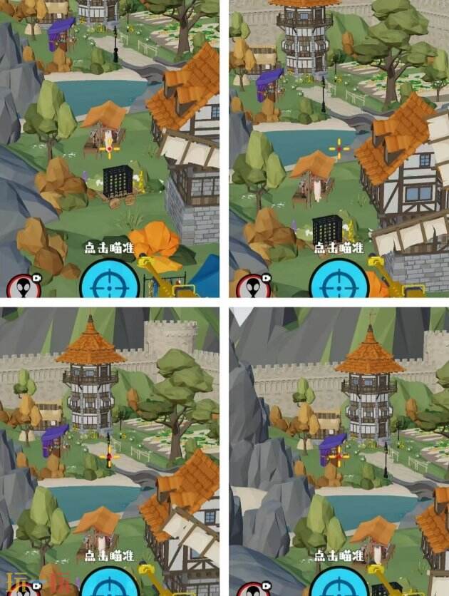 狙击外星人第72关怎么过 第七十二关文明村详细图文攻略