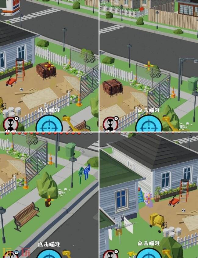 狙击外星人第74关怎么过 第七十四关小镇后街详细图文攻略