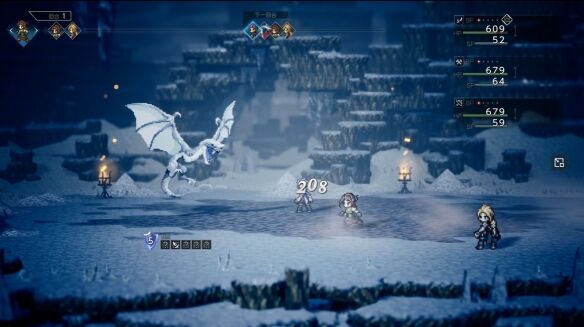 歧路旅人雪花晶洞穴通关流程 歧路旅人雪花晶洞穴图文攻略