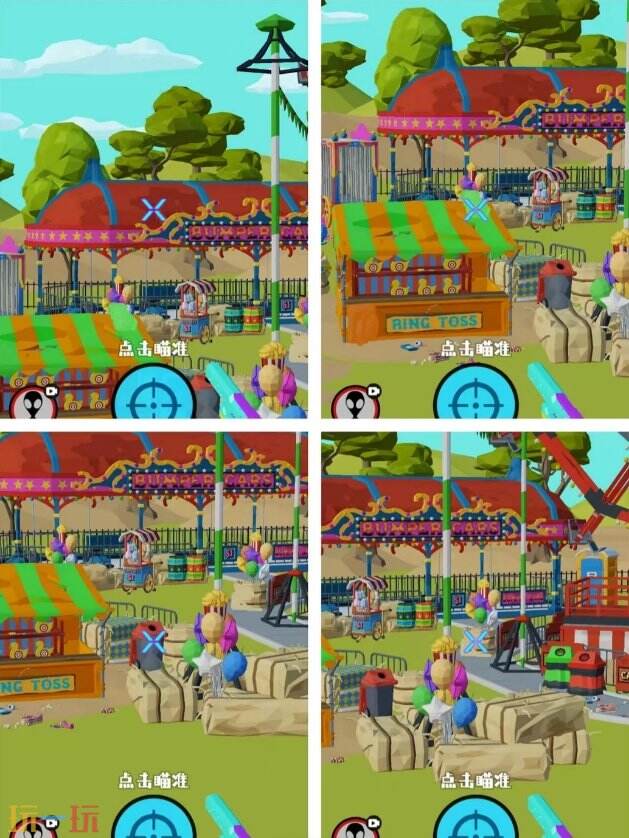 狙击外星人第91关怎么过 第九十一关盛大摩天轮详细图文攻略