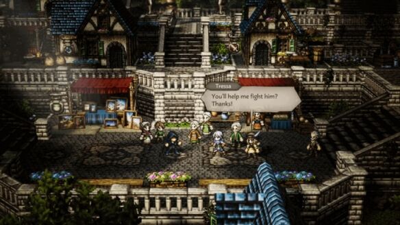 歧路旅人0伙伴招募特蕾莎流程 伙伴招募特蕾莎图文攻略