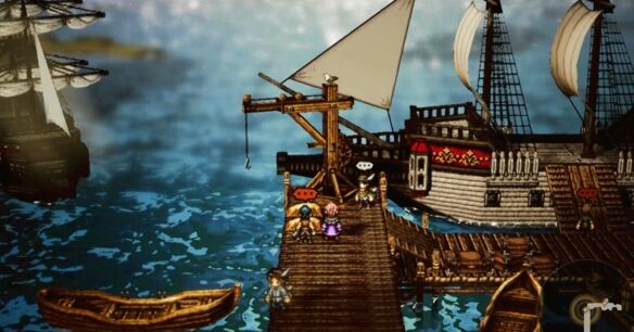 八方旅人0支线⑦顽固的师父流程 支线⑦顽固的师父图文攻略