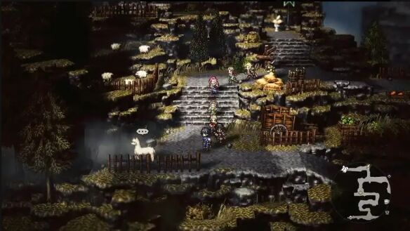 八方旅人0支线⑩任务找齐羊驼流程 找齐羊驼图文攻略