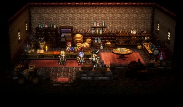 八方旅人0复兴的灯火④剧情流程 复兴的灯火④图文攻略