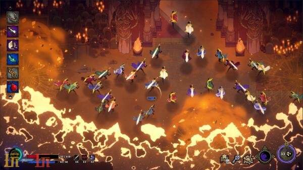 肉鸽动作游戏《33 Immortals》将于今年夏季推登陆Steam平台