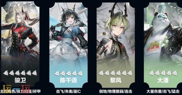 明日方舟终末地骏卫阵容怎么搭配 骏卫阵容搭配推荐