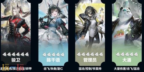 明日方舟终末地骏卫阵容怎么搭配 骏卫阵容搭配推荐