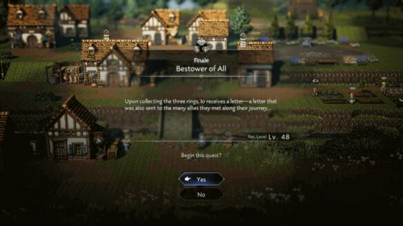 八方旅人0授予一切者黑炎流程 授予一切者黑炎图文攻略