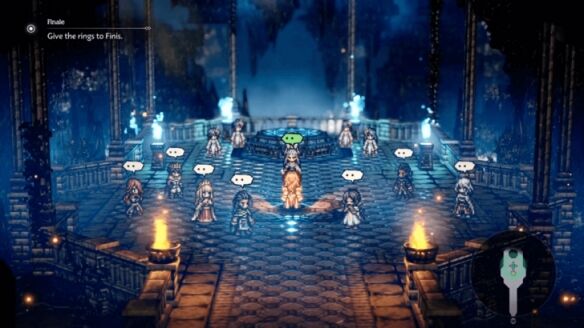 八方旅人0授予一切者黑炎流程 授予一切者黑炎图文攻略