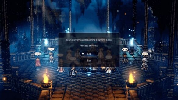 八方旅人0授予一切者黑炎流程 授予一切者黑炎图文攻略