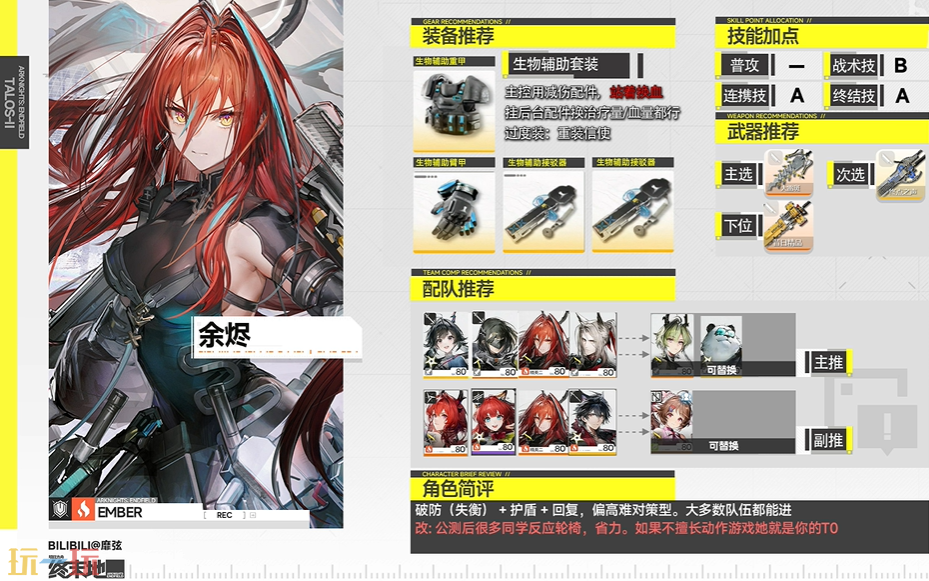 明日方舟终末地余烬怎么玩 余烬一图流攻略