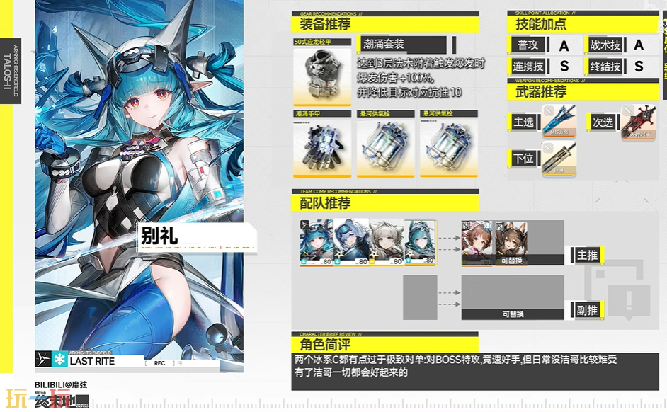 明日方舟终末地别礼怎么玩 别礼一图流攻略