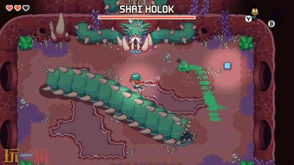 像素艺术动作RPG《碧屿之下 妮娅与不思议齿轮》2月18日发售