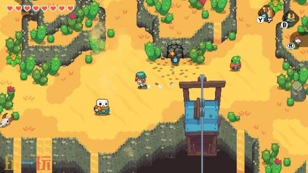 像素艺术动作RPG《碧屿之下 妮娅与不思议齿轮》2月18日发售