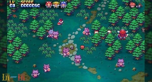 像素奇幻解谜冒险射击《XeGrader plus》将于登陆PC平台