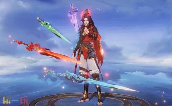 王者荣耀敖隐首款皮肤【赤刃凌霄】爆料！60点券限时秒杀！