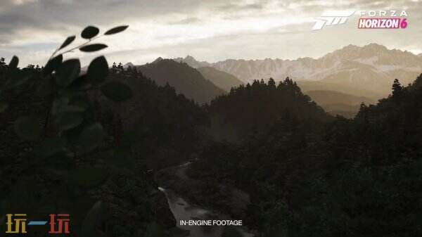 《极限竞速地平线6》环境场景展示：樱花道山丘环境超美