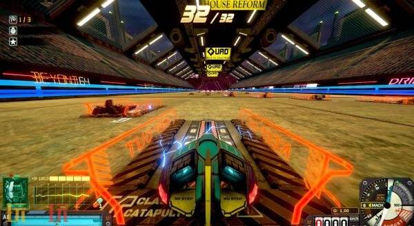 反重力竞速游戏《Hypersonic GP》将登陆Steam平台