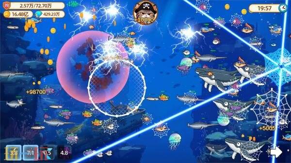 捕鱼主题增量游戏《猫船长与环球渔场》现已发售！