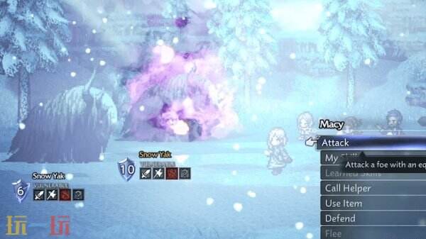 歧路旅人0雪牦牛打法攻略 歧路旅人0雪牦牛怎么打