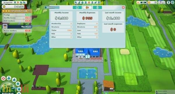 《低杆高尔夫球场大亨》将于4月17日在PC主机平台发售