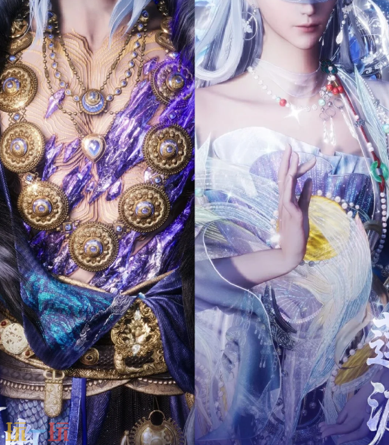 燕云十六声新和鸣上线 和鸣套装莲渡幽罗外观一览