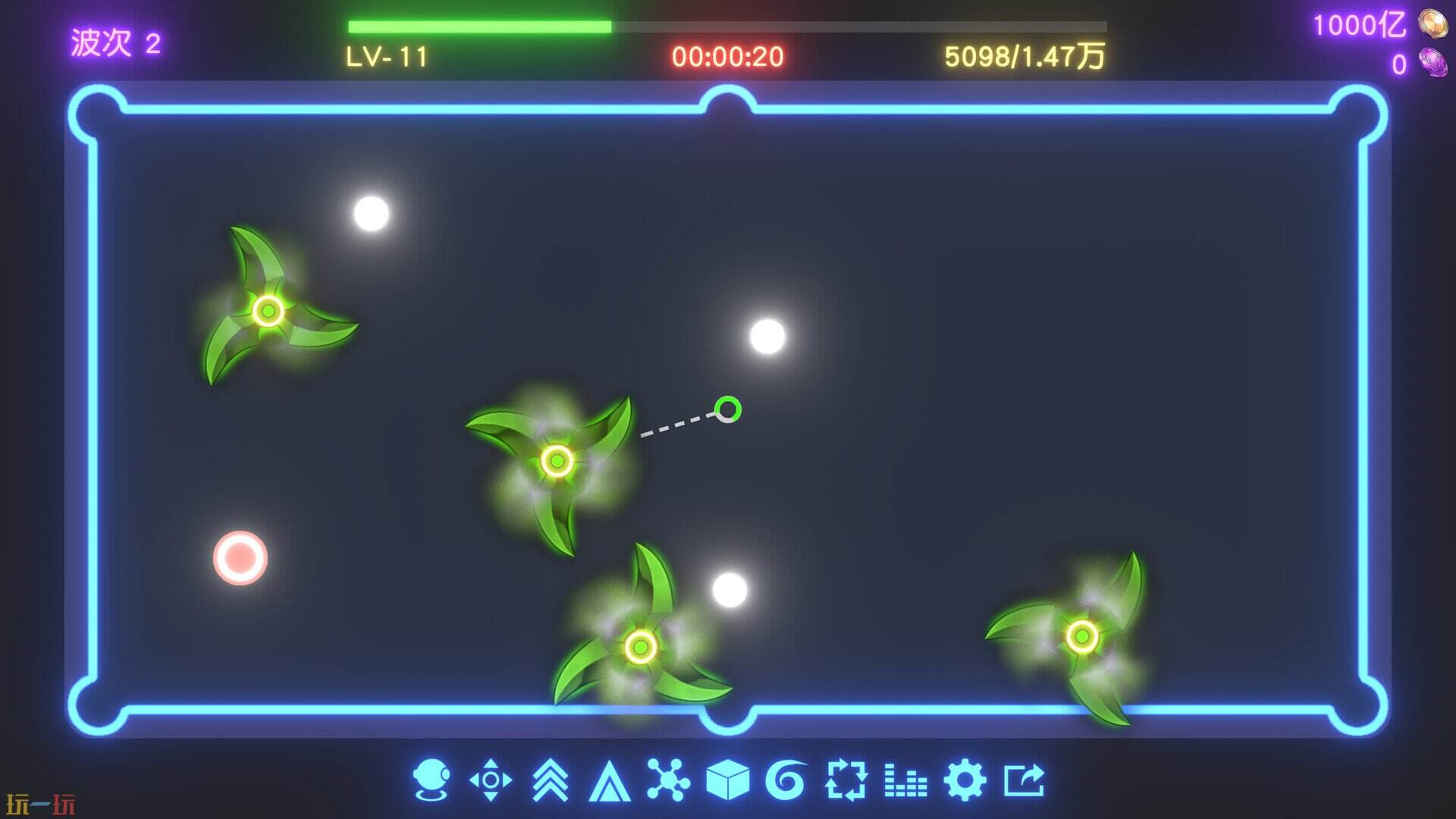 桌面弹珠游戏截图