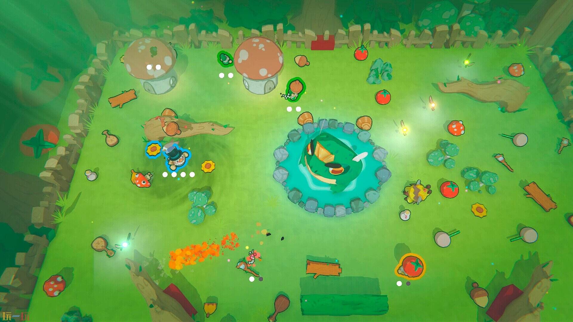 Gnaughty Gnomes游戏截图