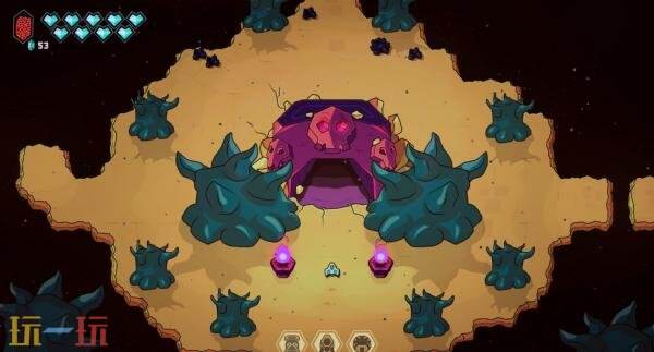 双摇杆射击游戏《小飞船大冒险》主机版现已发售