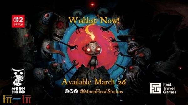 黑暗奇幻第一人称冒险《午夜漫步》Switch2版3月26日发售