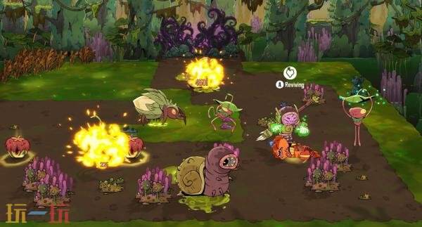 合作类肉鸽砍杀《熔炉密林》现已推出1.0正式版