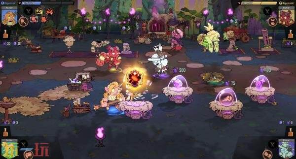 合作类肉鸽砍杀《熔炉密林》现已推出1.0正式版