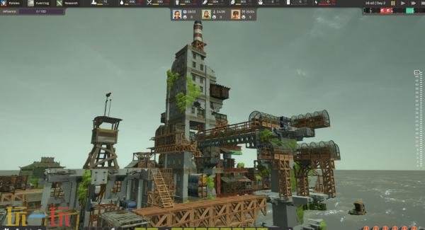 末日后城市建造《终落之城》4月3日在Steam发售