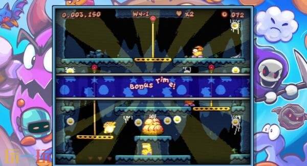 合作横版卷轴街机游戏《冲呀!小鸡先生》4月2日发售