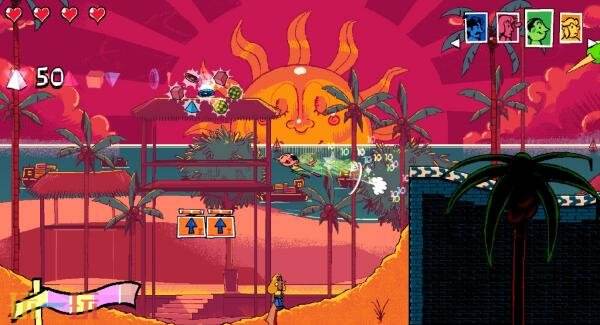 2D平台游戏《艺术狂飙》试玩版demo现已推出