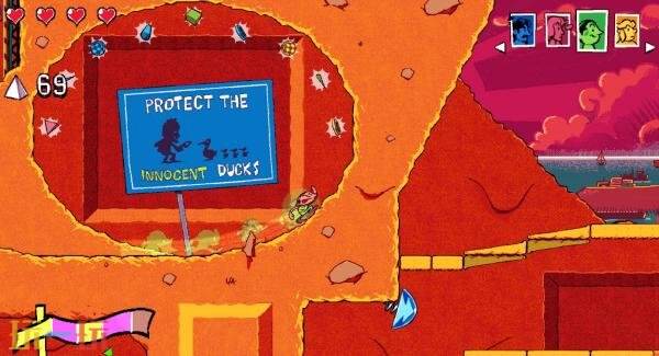 2D平台游戏《艺术狂飙》试玩版demo现已推出