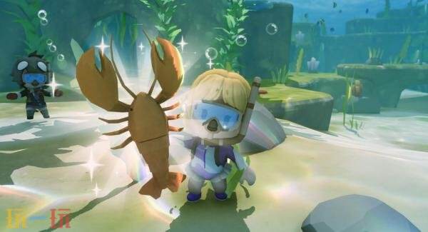 温馨潜水冒险游戏《噗通！潜水时光》将登陆PC平台