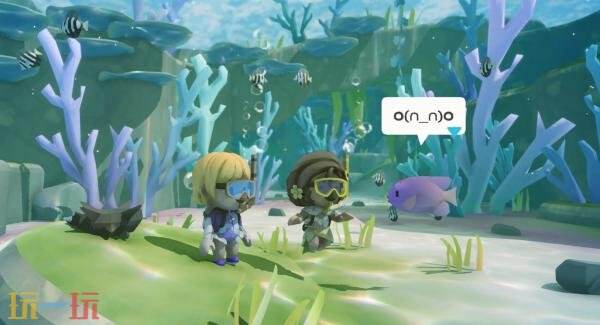 温馨潜水冒险游戏《噗通！潜水时光》将登陆PC平台