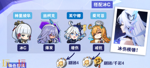 原神丝柯克搭配冰C怎么玩 原神丝柯克配队大全攻略
