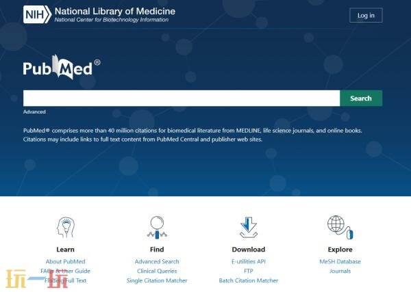 pubmed官网入口 pubmed文献检索入口