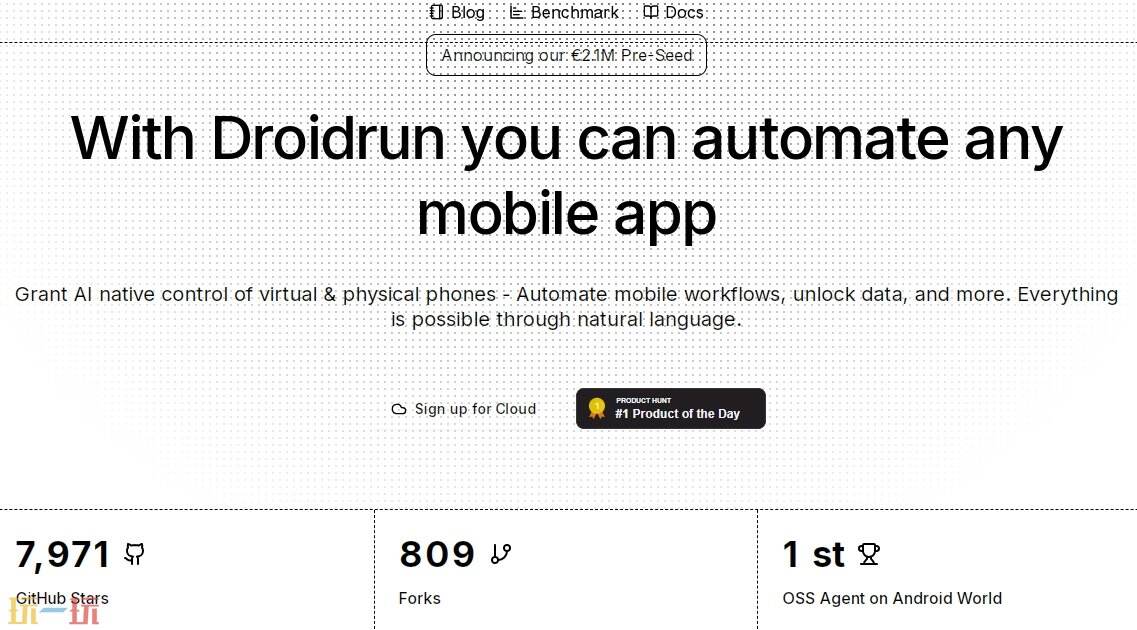 DroidRun官网登入 DroidRun网页版入口