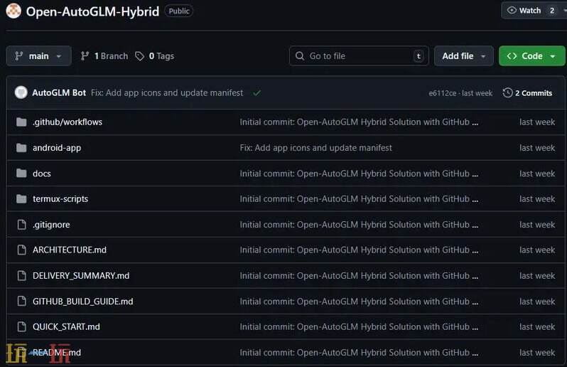 Open-AutoGLM github地址 Open-AutoGLM github开源