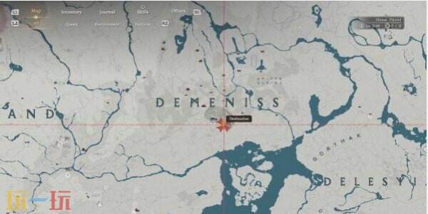 红色沙漠德梅尼斯的钟敲钟位置 德梅尼斯的钟敲钟详细地点