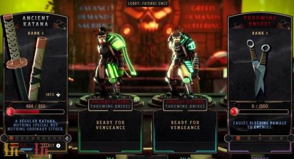 肉鸽游戏《Cursed Blood》4月2日以抢先体验形式登陆PC平台