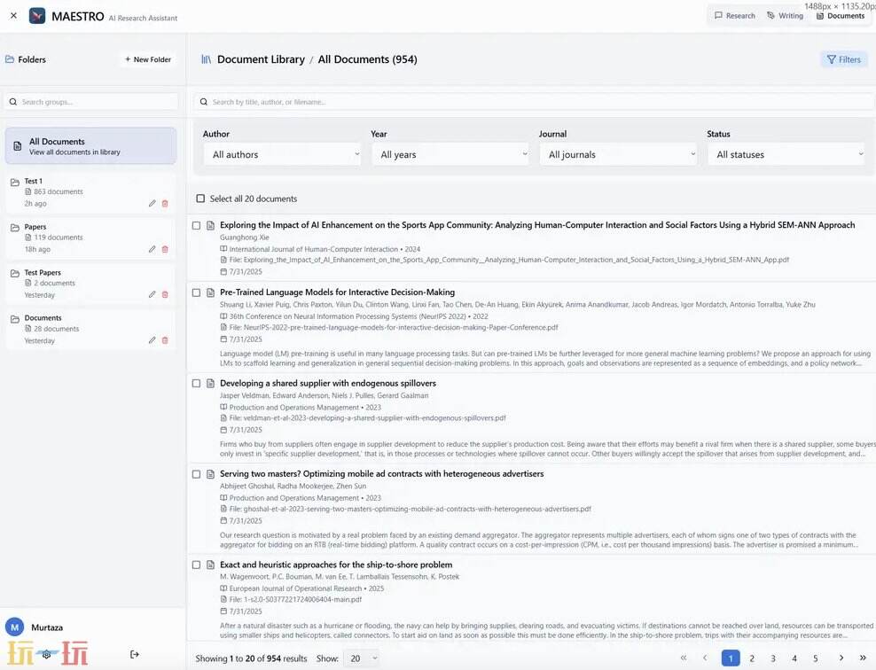 MAESTRO github地址 MAESTRO github开源