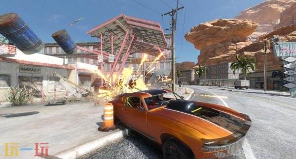 VR越野竞速《FlatOut 4: Total Insanity VR》4月23日推出
