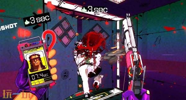 快节奏第一人称射击《Mullet MadJack》4月30日登陆Switch平台