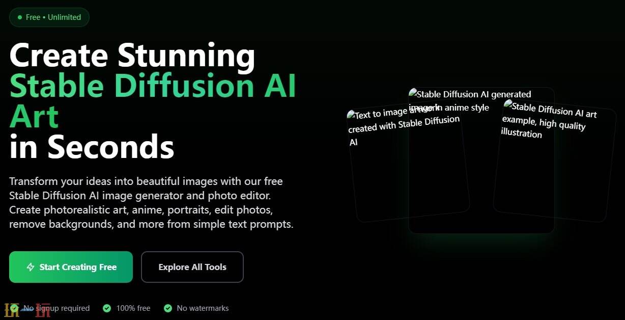 Stable Diffusion官网 Stable Diffusion官方通道