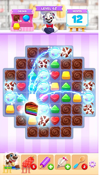 饼干消除游戏截图